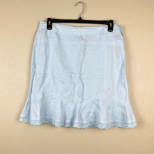 Athleta Linen Skirt Size 12
